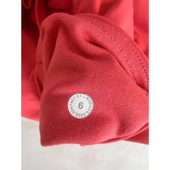 Lululemon Align High-Rise Pant Pockets Womens Coral Size 6 - Picture 5 of 8